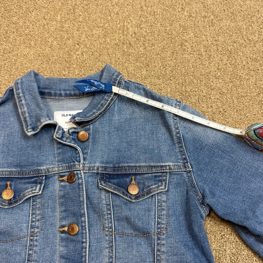 Old Navy: Girls Blue Denim Jean Jacket, Size XL (14/16)